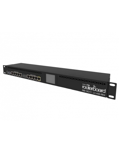 Маршрутизатор MikroTik RB3011UiAS-RM, Чёрный