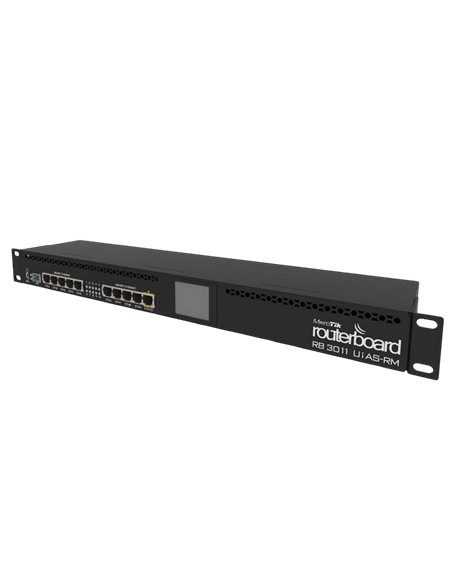 Маршрутизатор MikroTik RB3011UiAS-RM, Чёрный