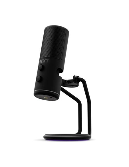Игровой Микрофон NZXT Capsule, Проводной аналоговый, Чёрный