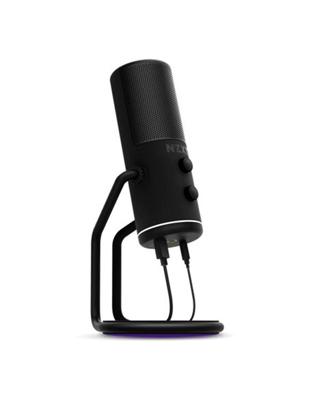 Игровой Микрофон NZXT Capsule, Проводной аналоговый, Чёрный