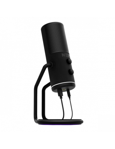 Microfon Gaming NZXT Capsule, Cu fir, Negru