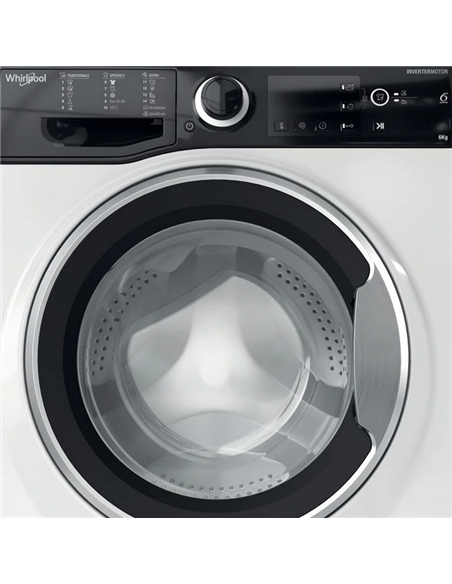 Стиральная машина Whirlpool WRBSS 6249 S, 6кг, Белый