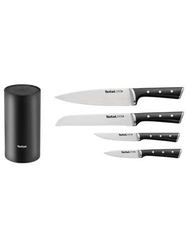 Set de Cuțite Tefal K2325S75, Negru