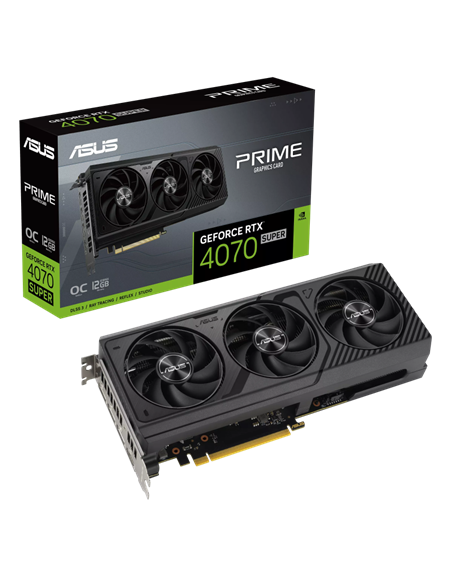 Видеокарта ASUS PRIME-RTX4070S-O12G, 12ГБ GDDR6X 192бит (PRIME-RTX4070S-O12G)
