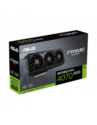 Placă Video ASUS PRIME-RTX4070S-O12G, 12GB GDDR6X 192bit (PRIME-RTX4070S-O12G)