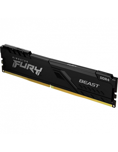 Оперативная память Kingston FURY Beast, DDR4 SDRAM, 3733 МГц, 8Гб, KF437C19BB/8