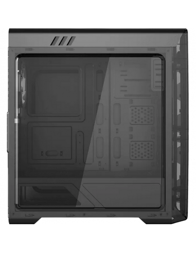 Carcasă PC Gamemax MoonLight FRGB, Midi-Tower, Fără PSU, Negru