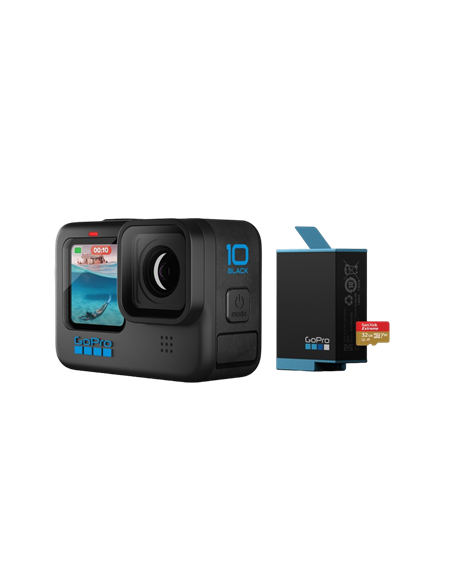 Cameră Video Sport GoPro Hero 10, Negru