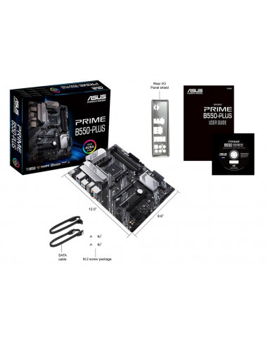 Материнская плата ASUS PRIME B550-PLUS, AM4, AMD B550, ATX