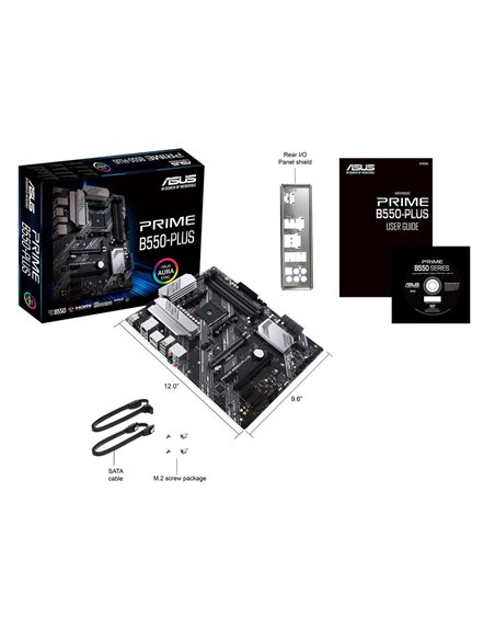 Placă de bază ASUS PRIME B550-PLUS, AM4, AMD B550, ATX
