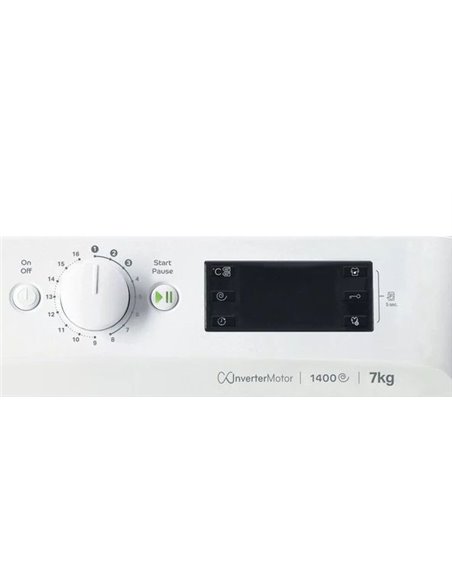 Mașină de spălat Indesit OMTWE 71483 W EU, 7kg, Alb