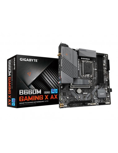 Материнская плата Gigabyte B650M GAMING X AX, AM5, AMD B650, Micro-ATX