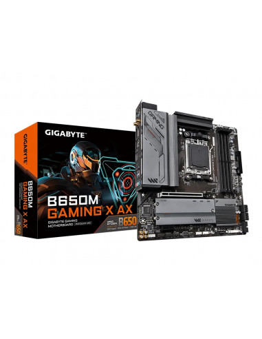 Placă de bază Gigabyte B650M GAMING X AX, AM5, AMD B650, Micro-ATX
