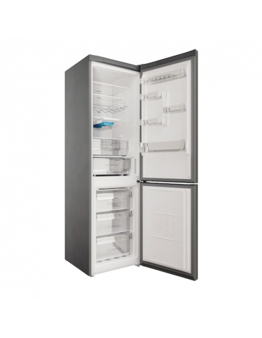 Frigider Indesit INFC9 TO32X, Oțel inoxidabil