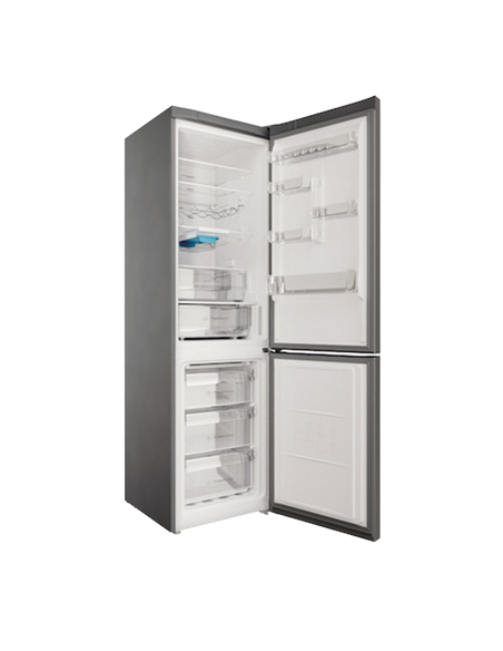 Frigider Indesit INFC9 TO32X, Oțel inoxidabil