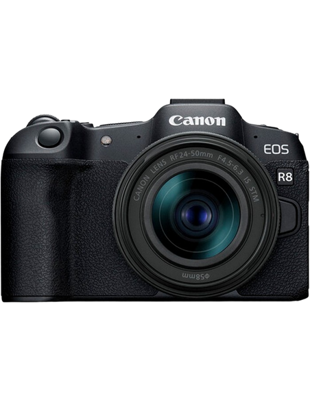 Aparat Foto Mirrorless Canon EOS R8 & RF 24-50mm f/4.5-6.3 IS STM KIT