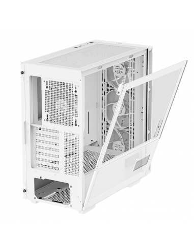 Carcasă PC Deepcool CH560 Digital WH, Midi-Tower, Fără PSU, Alb