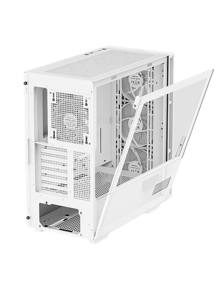 Carcasă PC Deepcool CH560 Digital WH, Midi-Tower, Fără PSU, Alb