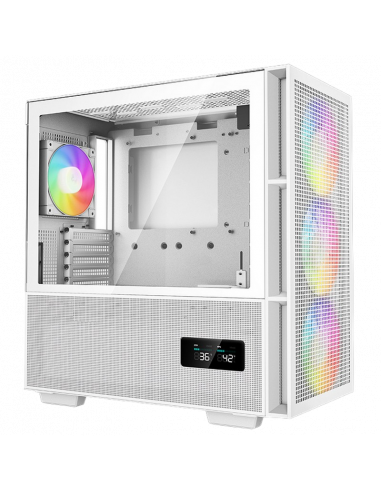 Компьютерный корпус Deepcool CH560 Digital WH, Midi-Tower, Без блока питания, Белый