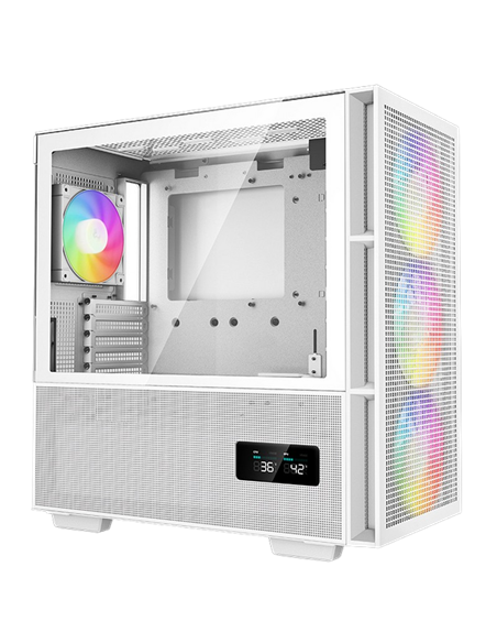 Carcasă PC Deepcool CH560 Digital WH, Midi-Tower, Fără PSU, Alb