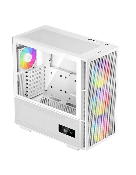 Carcasă PC Deepcool CH560 Digital WH, Midi-Tower, Fără PSU, Alb