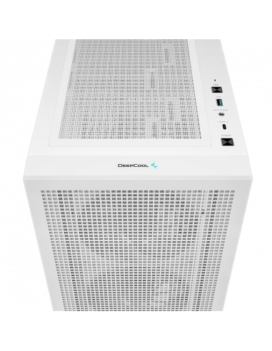 Carcasă PC Deepcool CH560 Digital WH, Midi-Tower, Fără PSU, Alb