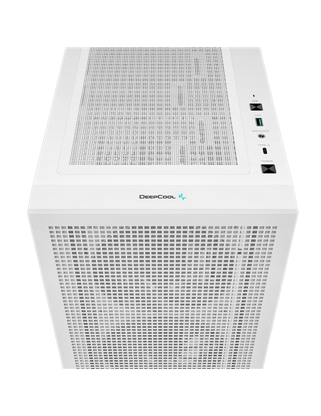 Carcasă PC Deepcool CH560 Digital WH, Midi-Tower, Fără PSU, Alb