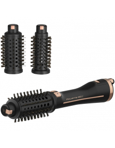 Uscător de păr-perie Rowenta Virtuose Ultimate Experience CF9620F0, 750 W, Negru