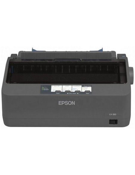 Матричный принтер Epson LX-350, A4, Чёрный