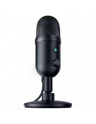 Игровой Микрофон RAZER Seiren V2 X, Проводной аналоговый, Чёрный