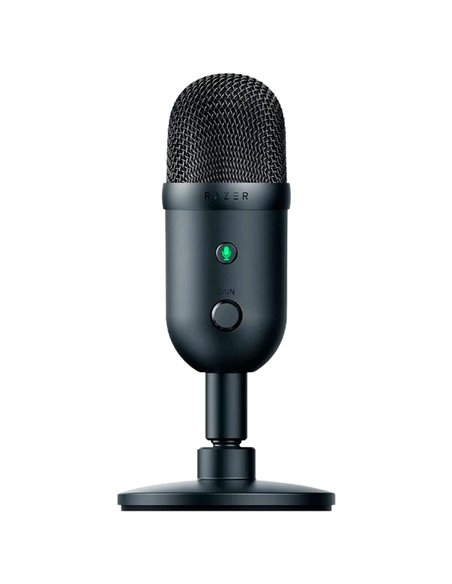 Игровой Микрофон RAZER Seiren V2 X, Проводной аналоговый, Чёрный