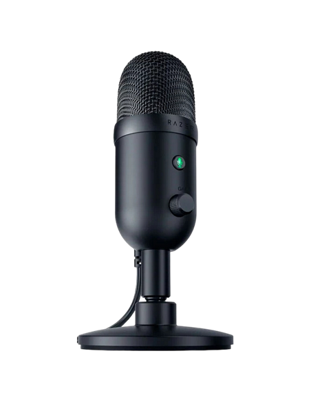 Игровой Микрофон RAZER Seiren V2 X, Проводной аналоговый, Чёрный
