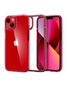 Чехол Spigen iPhone 13, Ultra Hybrid, Red Crystal