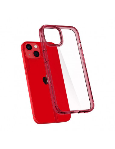 Чехол Spigen iPhone 13, Ultra Hybrid, Red Crystal