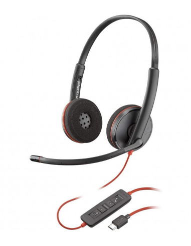 Наушники Plantronics Blackwire C3220, Чёрный