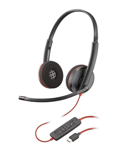 Căști Plantronics Blackwire C3220, Negru