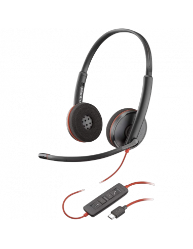 Căști Plantronics Blackwire C3220, Negru