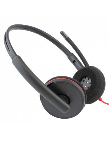 Căști Plantronics Blackwire C3220, Negru