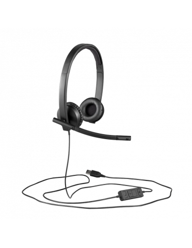 Căști Logitech H570E, Negru