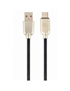 Cablu încărcare și sincronizare Cablexpert CC-USB2R-AMCM-2M, USB Type-A/USB Type-C, 2m, Negru 2
