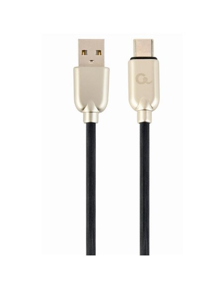 Cablu încărcare și sincronizare Cablexpert CC-USB2R-AMCM-2M, USB Type-A/USB Type-C, 2m, Negru