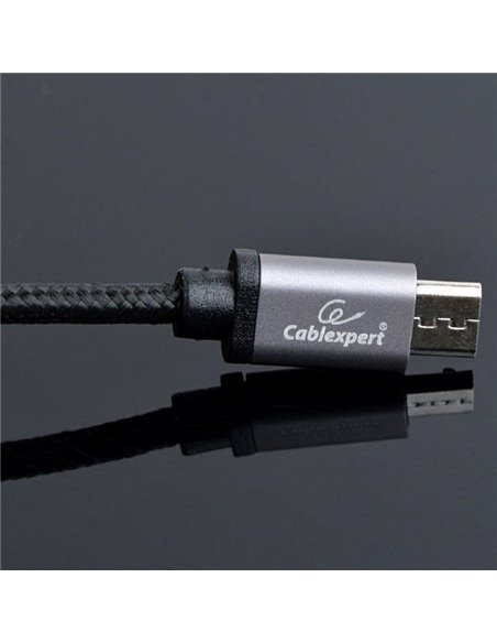 Cablu încărcare și sincronizare Cablexpert CCB-mUSB2B-AMCM-6, USB Type-A/USB Type-C, 1,8m, Negru