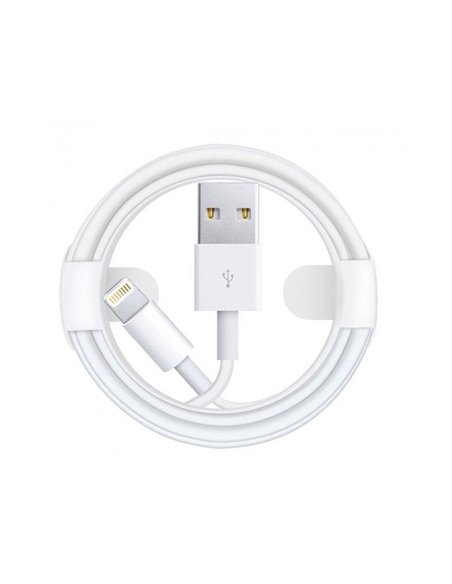 Кабель для зарядки и синхронизации Apple Lightning to USB Cable, USB Type-A/Lightning, 1м, Белый