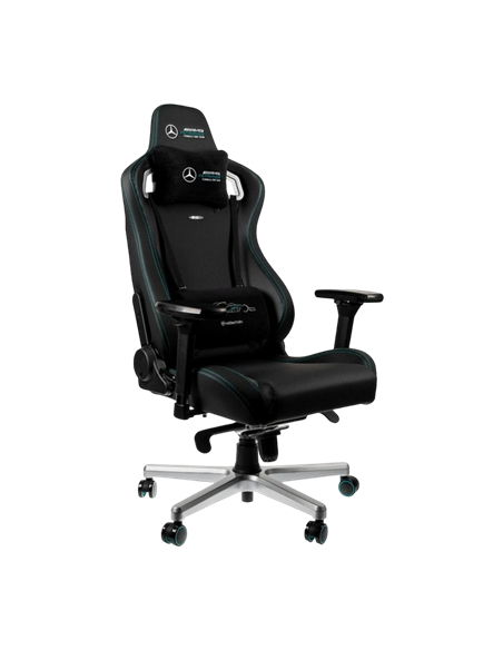 Игровое кресло Noblechairs Epic, Искусственная кожа, Чёрный Игровое кресло Noblechairs Epic, Искусственная кожа, Чёрный