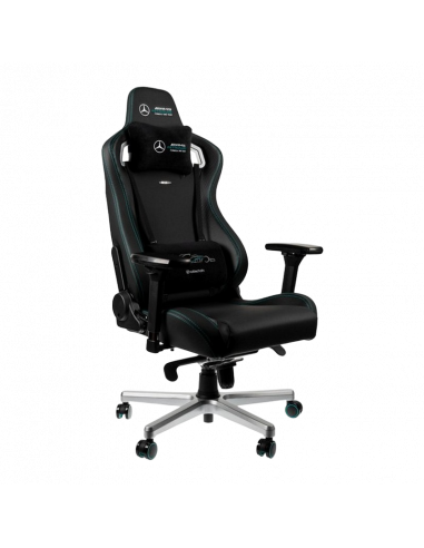 Игровое кресло Noblechairs Epic, Искусственная кожа, Чёрный