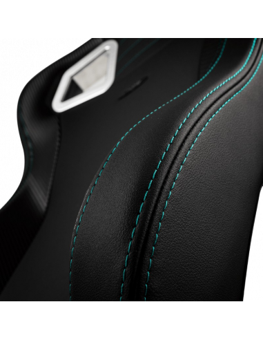 Игровое кресло Noblechairs Epic, Искусственная кожа, Чёрный