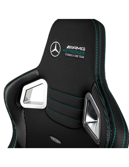 Игровое кресло Noblechairs Epic, Искусственная кожа, Чёрный Игровое кресло Noblechairs Epic, Искусственная кожа, Чёрный