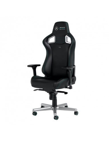 Игровое кресло Noblechairs Epic, Искусственная кожа, Чёрный