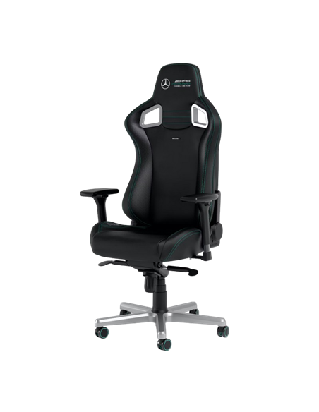 Игровое кресло Noblechairs Epic, Искусственная кожа, Чёрный Игровое кресло Noblechairs Epic, Искусственная кожа, Чёрный