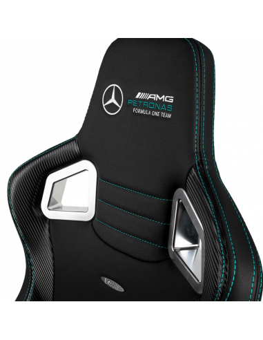 Игровое кресло Noblechairs Epic, Искусственная кожа, Чёрный
